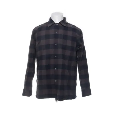 Flannel shirt (Brown, Blue) from Uniqlo Cotton