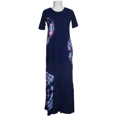 Maxi jurk (Blauw, Meerkleurig) van Trigema Katoen, Viscose