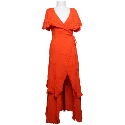 Wrap dress (Orange) from Bik Bok Viscose