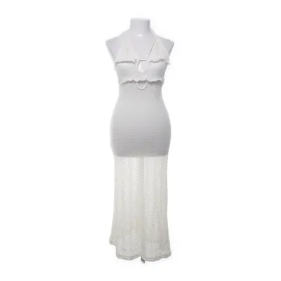 Jurk (Wit) van Fashion Polyester, Elastaan