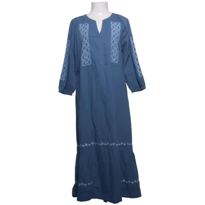 Jurk (Blauw, Wit) van Madness Katoen