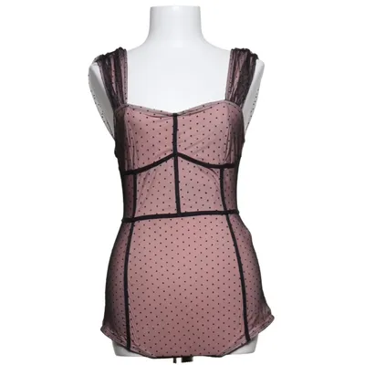 Romper (Roze, Zwart) van Retro Stage Polyester