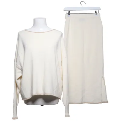 Set (White, Beige) from GG Luxe Cashmere, Polyamide, Viscose, Wool