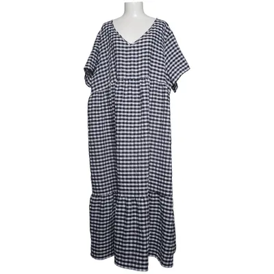 Klänning (Svart, Vit) från Shein Curve Polyester