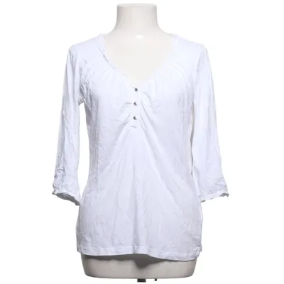 Henley shirt (Wit) van Garden Romantic Katoen, Viscose
