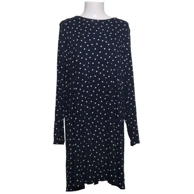 Klänning (Blå, Vit) från M&S Collection Elastan, Viskos