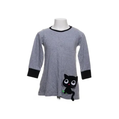 Klänning (Grå, Svart) från Lipfish Ekologisk bomull, Polyester