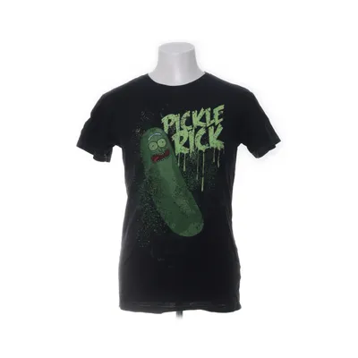 T-shirt (Svart, Grön) från Rick and Morty Bomull