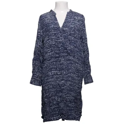 Dress (Blue, White) from Part Two Viscose