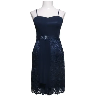 Robe de cocktail (Bleu) de Lautinel Polyester