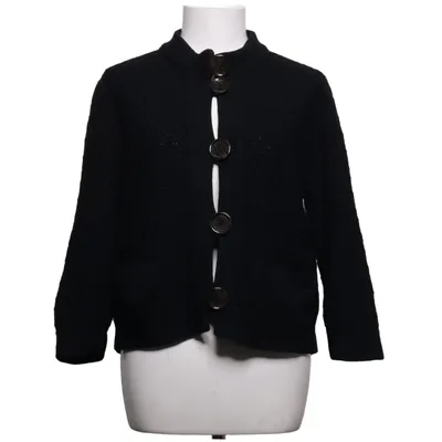 Strickjacke (Schwarz) von Dagmar Merinowolle