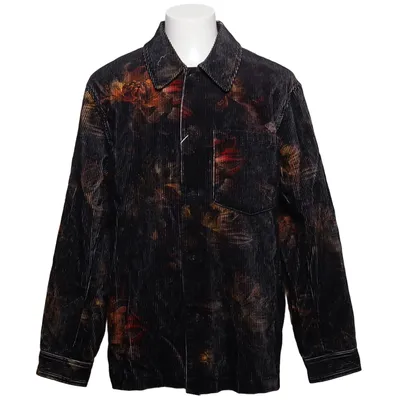 Oberhemd (Schwarz, Mehrfarbig) von NN07 Bio-Baumwolle, Polyester