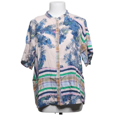 Chemise à manches courtes (Beige, Multicolore) de Coster Copenhagen Cupro, Élasthane, Viscose