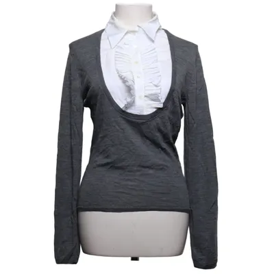 Sweater (Gray, White) from Josephine & Co Cotton, Wool