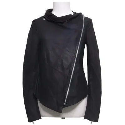 Biker jacket (Black) from Muubaa Cotton, Leather, Polyester