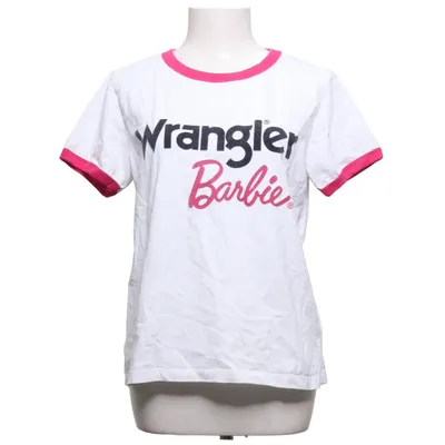 T-shirt (Blanc, Rose) de Wrangler Coton