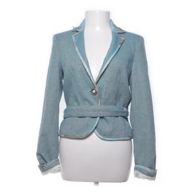 Blazer (Blue, White) from VSCT Jeans Cotton, Polyester, Wool