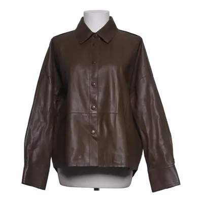 Overshirt (Brown) from Thom by Thomas Rath Leather, Polyester