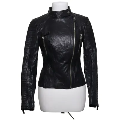 Veste de motard (Noir) de Primeboots Cuir, Polyester