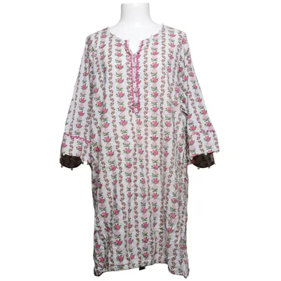 Tunika (Vit, Rosa, Grön) från Khaadi Bomull