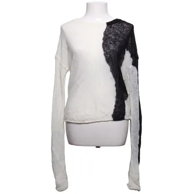 Sweater (White, Black) from Weekday Polyamide, Wool