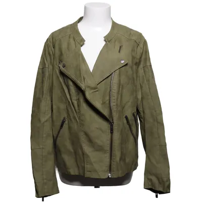 Bikerjacke (Grün) von ONLY Carmakoma Polyester, Polyurethan, Viskose