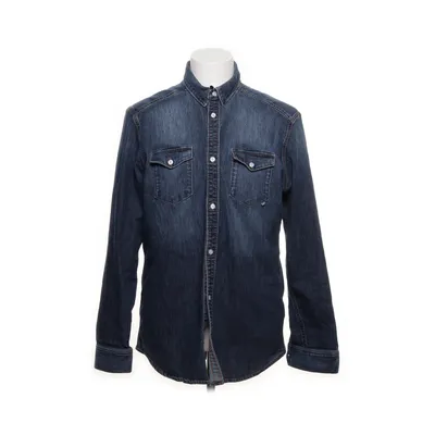 Jeansskjorta (Blå) från WeSC Bomull, Elastan, Polyester