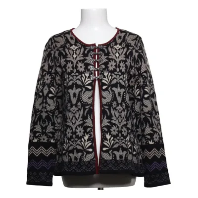 Cardigan (Sort, Beige, Lilla) fra Gudrun Sjödén Bomuld, Polyamid, Uld