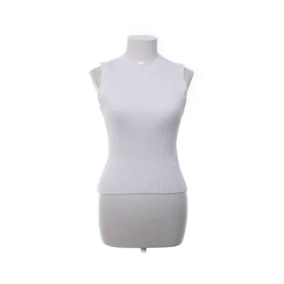 Slipover (White) from Gina Tricot Viscose, Polyamide