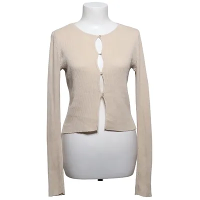 Strickjacke (Beige) von Samsa Collection Baumwolle, Polyester