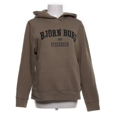 Huvtröja (Beige) från Björn Borg Bomull, Återvunnen polyester