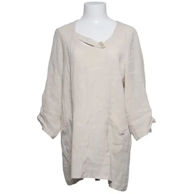 Tunic (Beige) from Qneel Linen, Polyamide