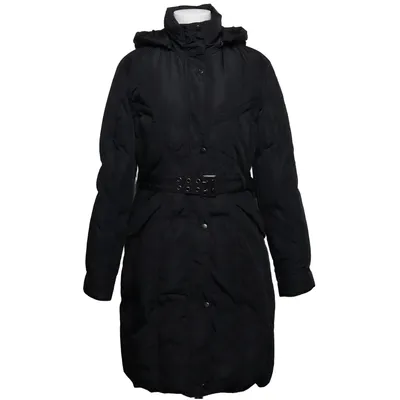 Dunfrakke (Sort) fra Sandra Pabst Dun, Fjer, Polyester