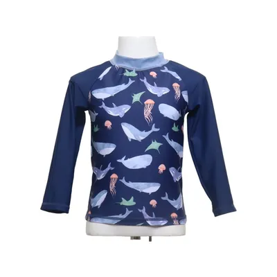 T-shirt de natation (Bleu, Multicolore) de Pusblu Élasthane, Polyester recyclé