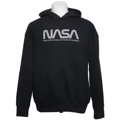 Sweat à capuche (Noir) de Nasa Coton, Polyester