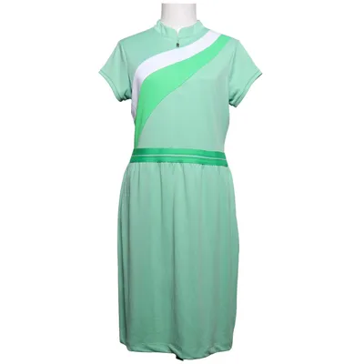 Dress (Green, White) from Bogner Polyester