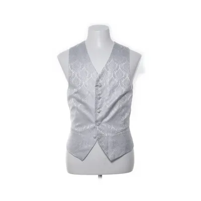 Kostuumgilet (Grijs) van Cavaliere Polyester
