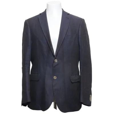 Blazer (Gray) from Ströms Acetate, Linen, Wool