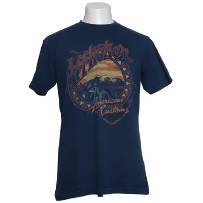 T-shirt (Blue, Multicolored) from Affliction