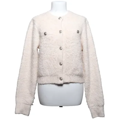 Cardigan (White) from H&M Polyester, Acrylic, Wool, Elastane