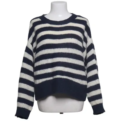 Sweater (Blue, White) from H&M Acrylic, Polyamide, Mohair