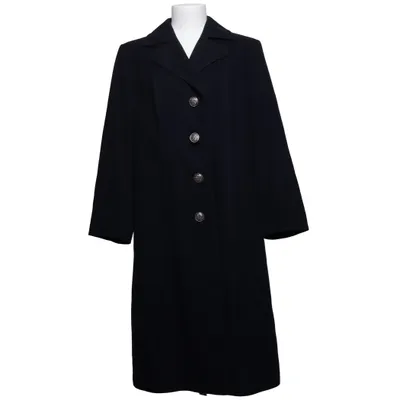 Coat (Blue) from Salko Polyamide, Wool