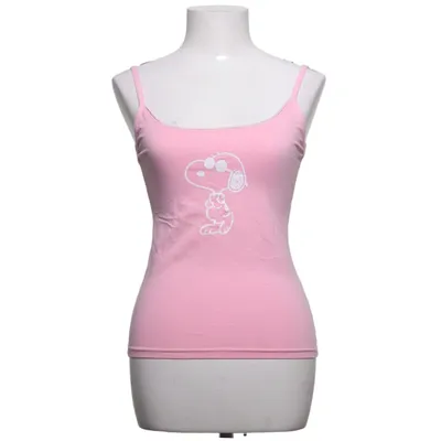 Débardeur (Rose) de Peanuts Coton, Élasthane