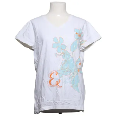 T-shirt (Vit, Flerfärgad) från HO Bomull