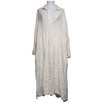 Robe longue (Blanc) de H&M Trend Viscose, Polyamide