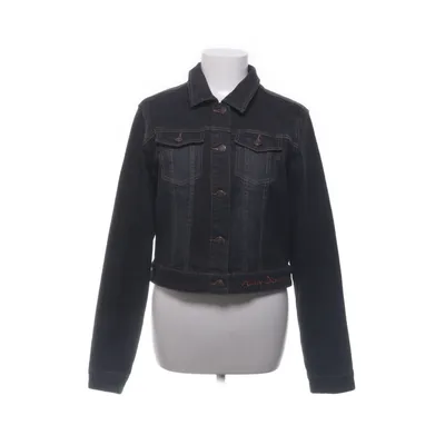Denimjakke (Grå, Flerfarvet) fra Harley Davidson Bomuld, Elastan