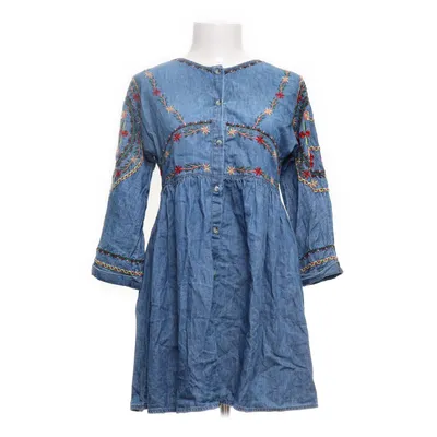 Jeansklänning (Blå, Flerfärgad) från Zara Kids Polyester