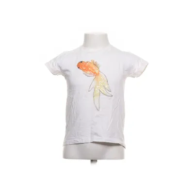 T-shirt (Wit, Oranje, Zilver) van Zara Girls