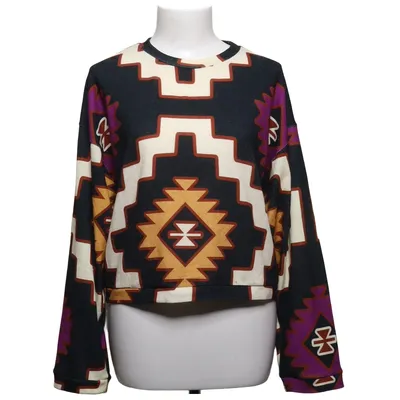 Topp (Svart, Brun, Lila) från Peace + Chaos Elastan, Polyester