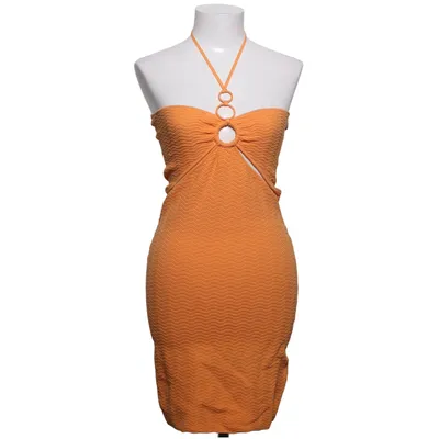 Halterneckklänning (Orange) från Bershka Polyamid